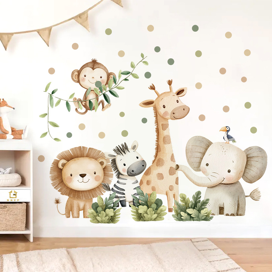 Autocollants muraux animaux de - Baby Girl Nursery Quotes avis et prix