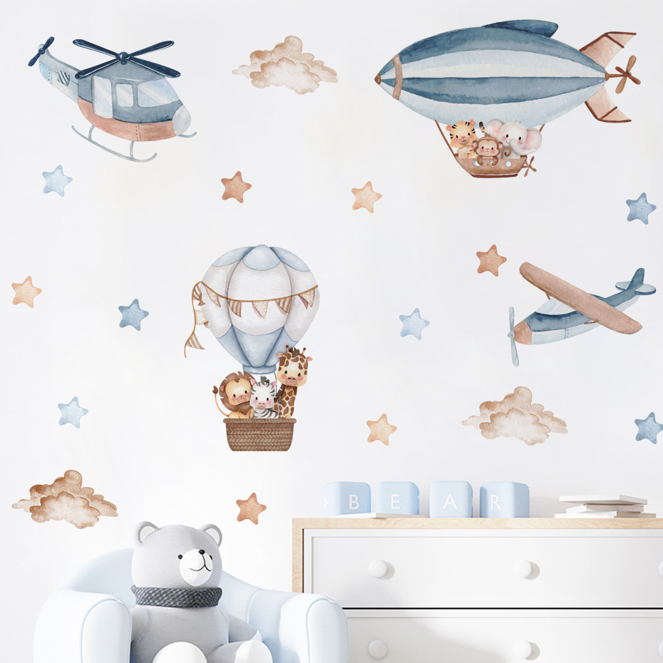 Autocollants muraux animaux aq - Baby Nursery Boy avis et prix